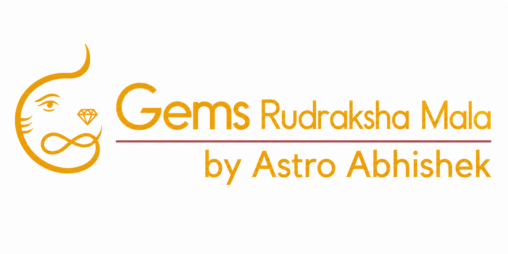 Gems Rudraksha Mala