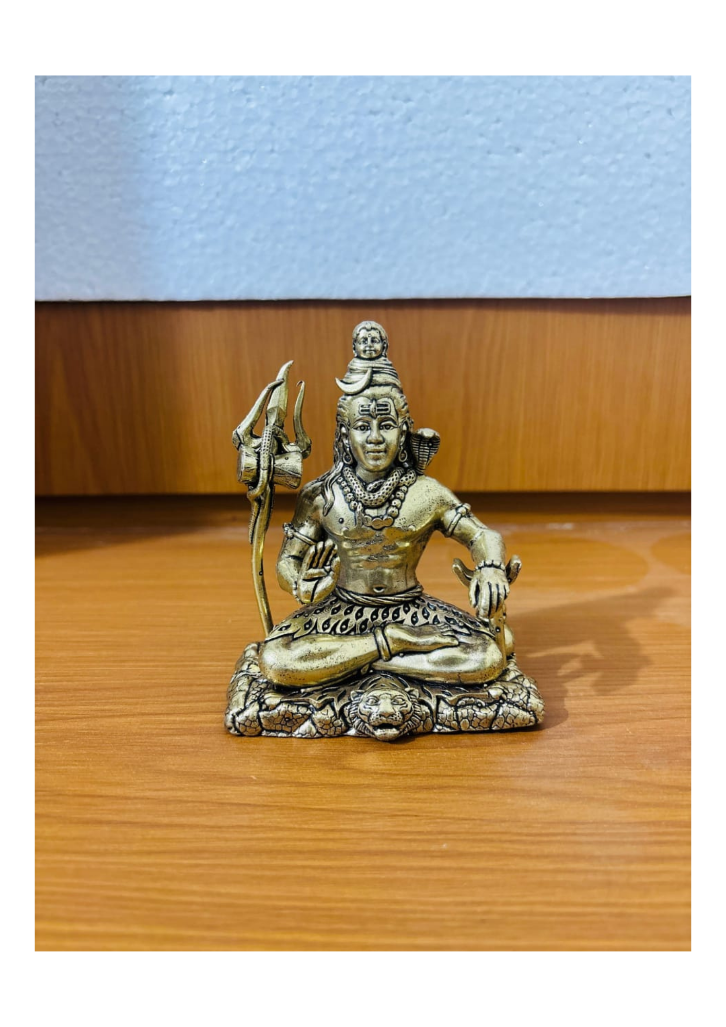 Brass Mahadev Murti – 3 Inch |  90 gm Approx