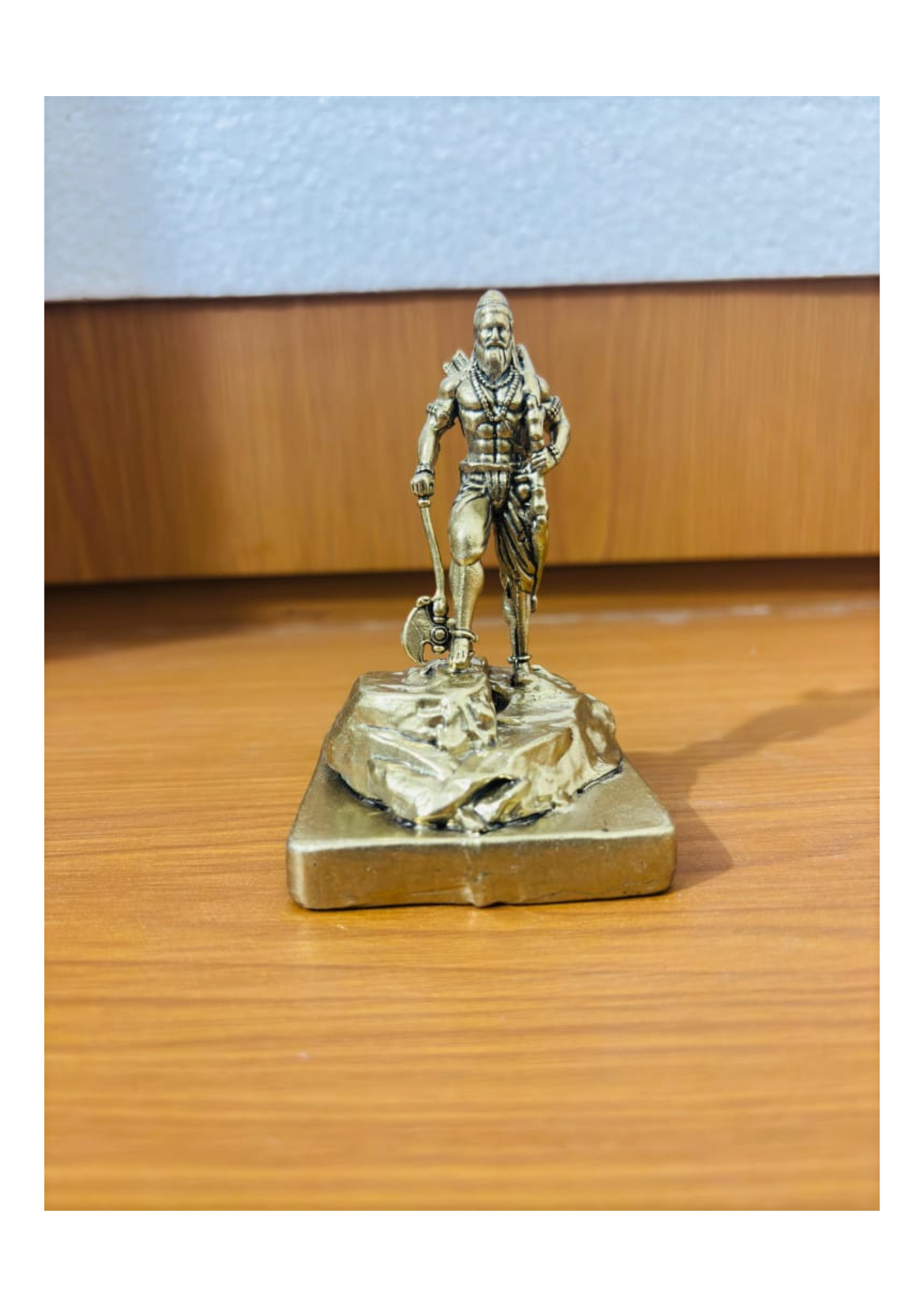  Brass Prashu Ram 3 inch 150 Gm aaprox