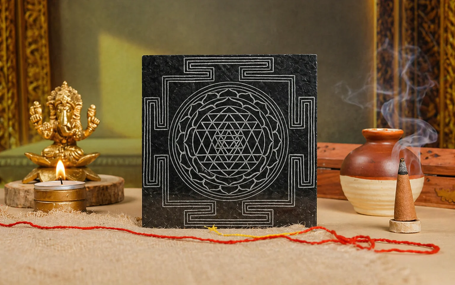 Premium Handmade Shree Yantra ( include Pooja ) 