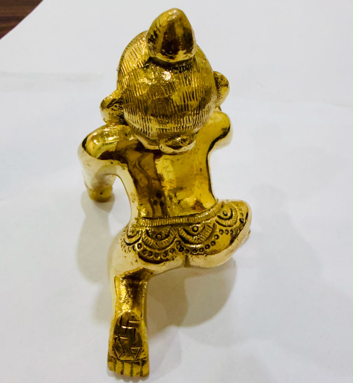 Laddu Gopal Ashtadhatu with handmade designer  multicolour poshak 4