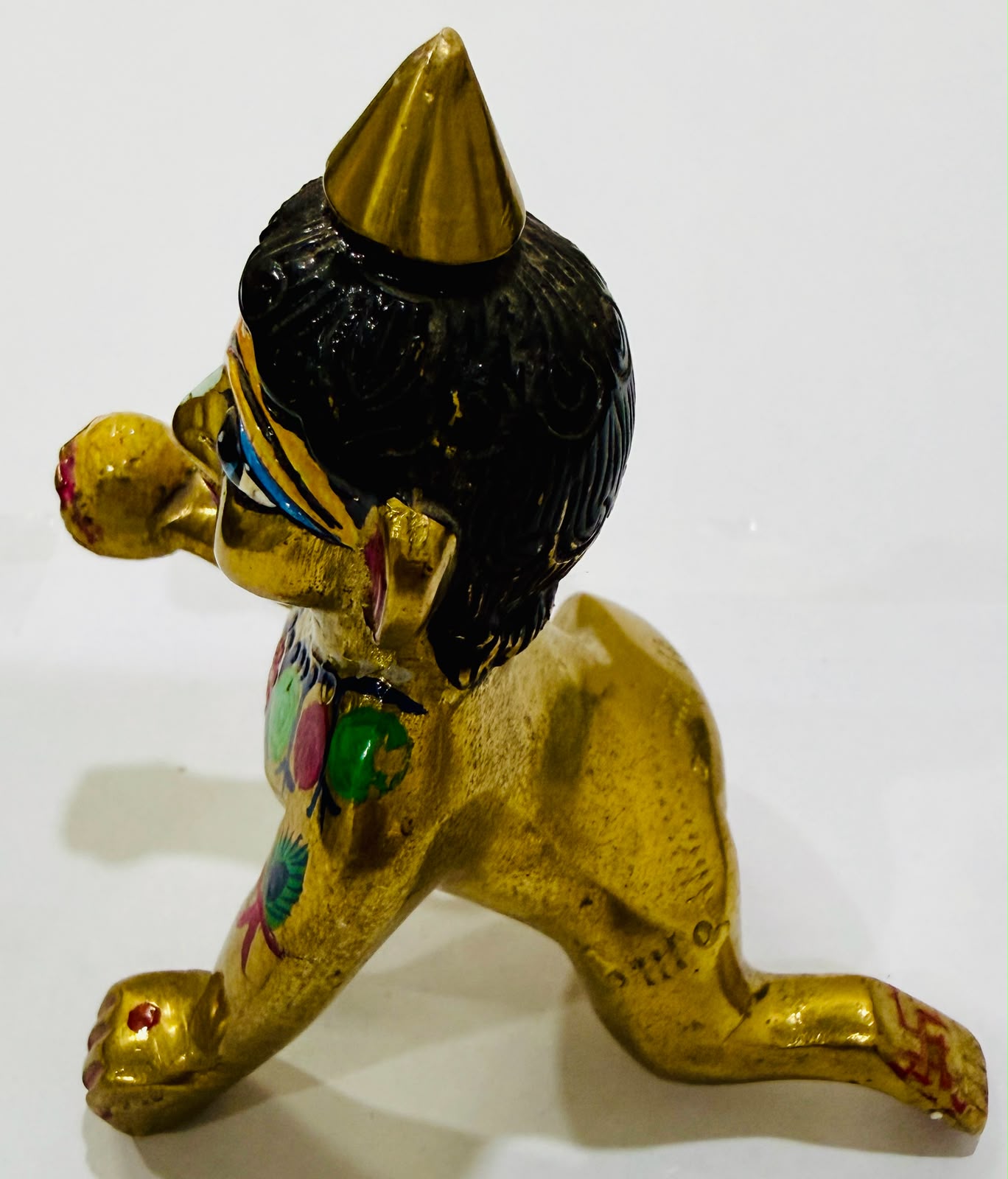 Laddu Gopal Ashtadhatu Idol – Size No. 3 5