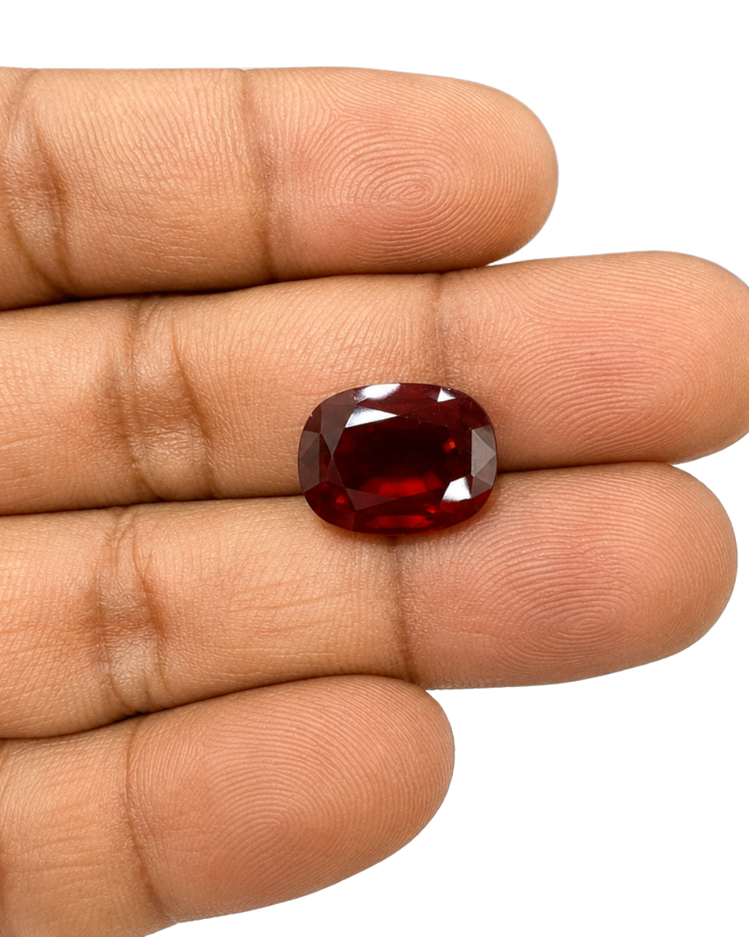 Natural hessonite gomed  - 7.40 Carats