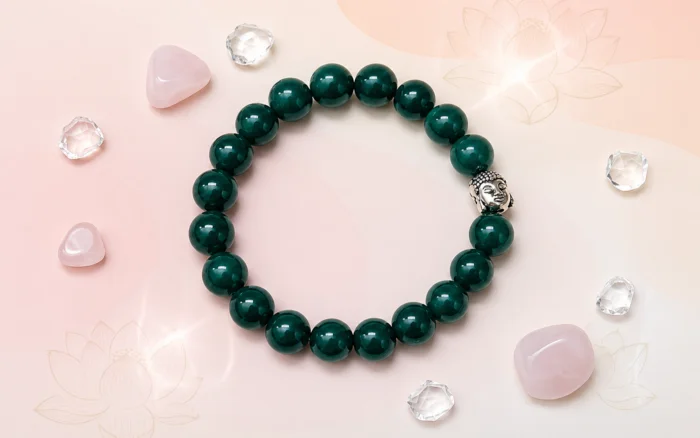 Green Jade Bracelet For Health & Wellness