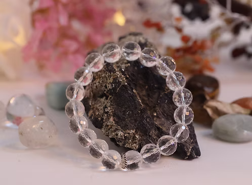 Clear Quartz Diamond Cut Bracelet 5