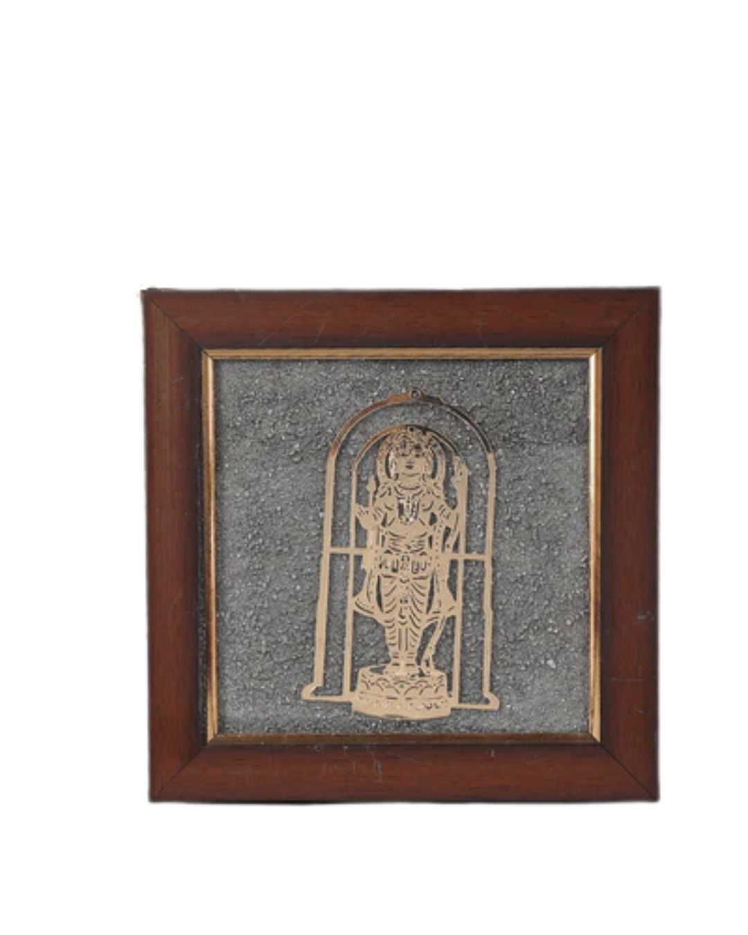 Shri Ram Lalla Pyrite Dust Frame
