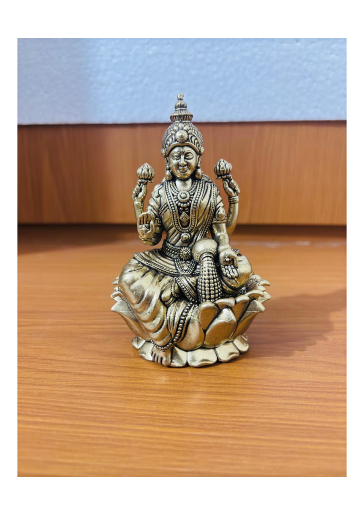 Brass Laxmi – 6 Inch | 500 gm aaprox