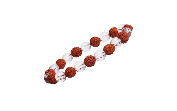 Rudraksha Crystal Bracelet 3