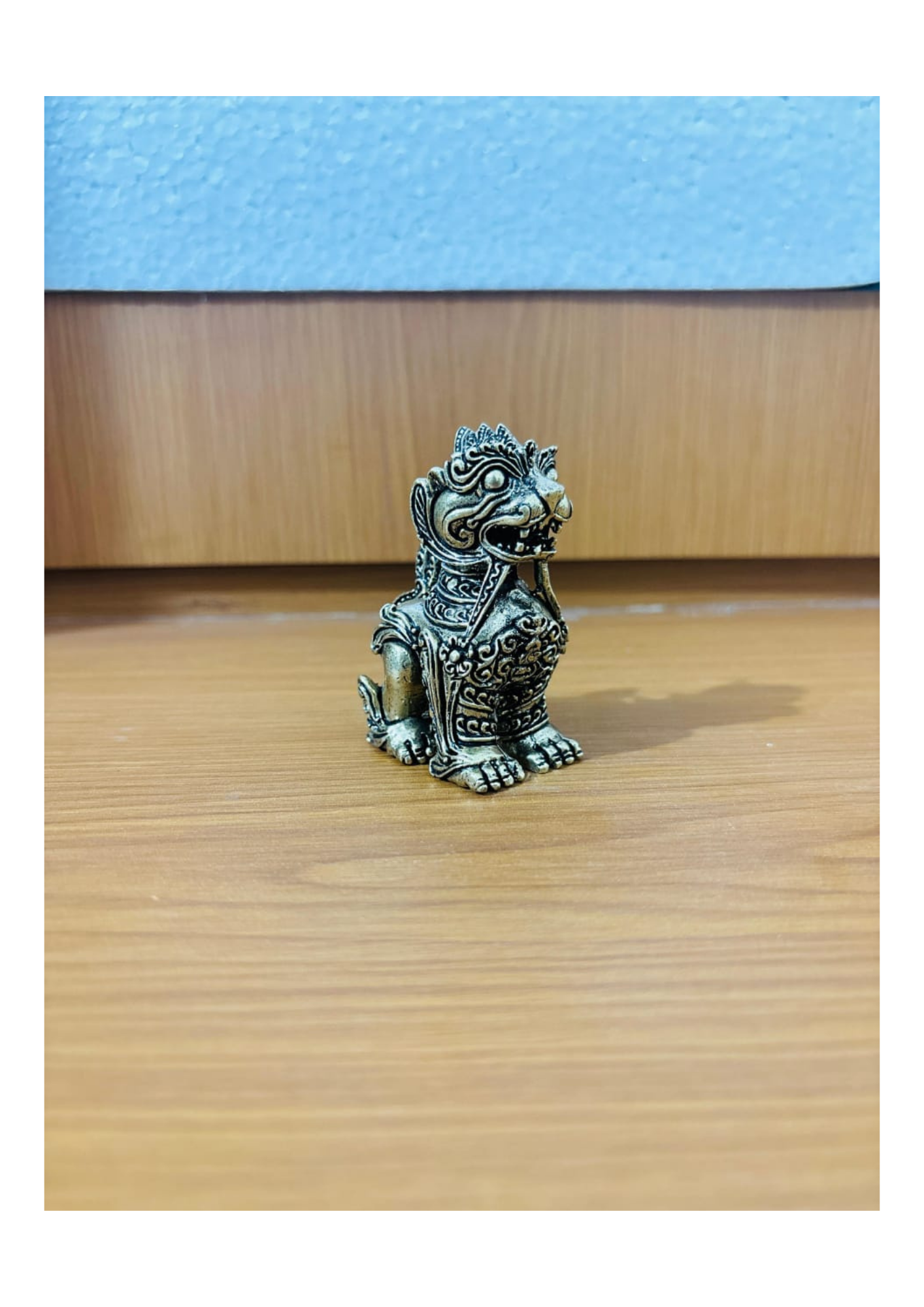 Brass Yali Guardian Lion 3inch 150gm aaprox