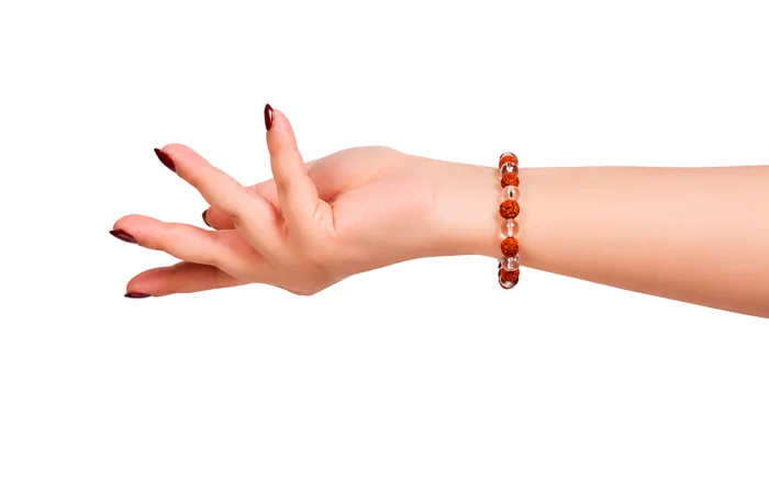 Rudraksha Crystal Bracelet 2