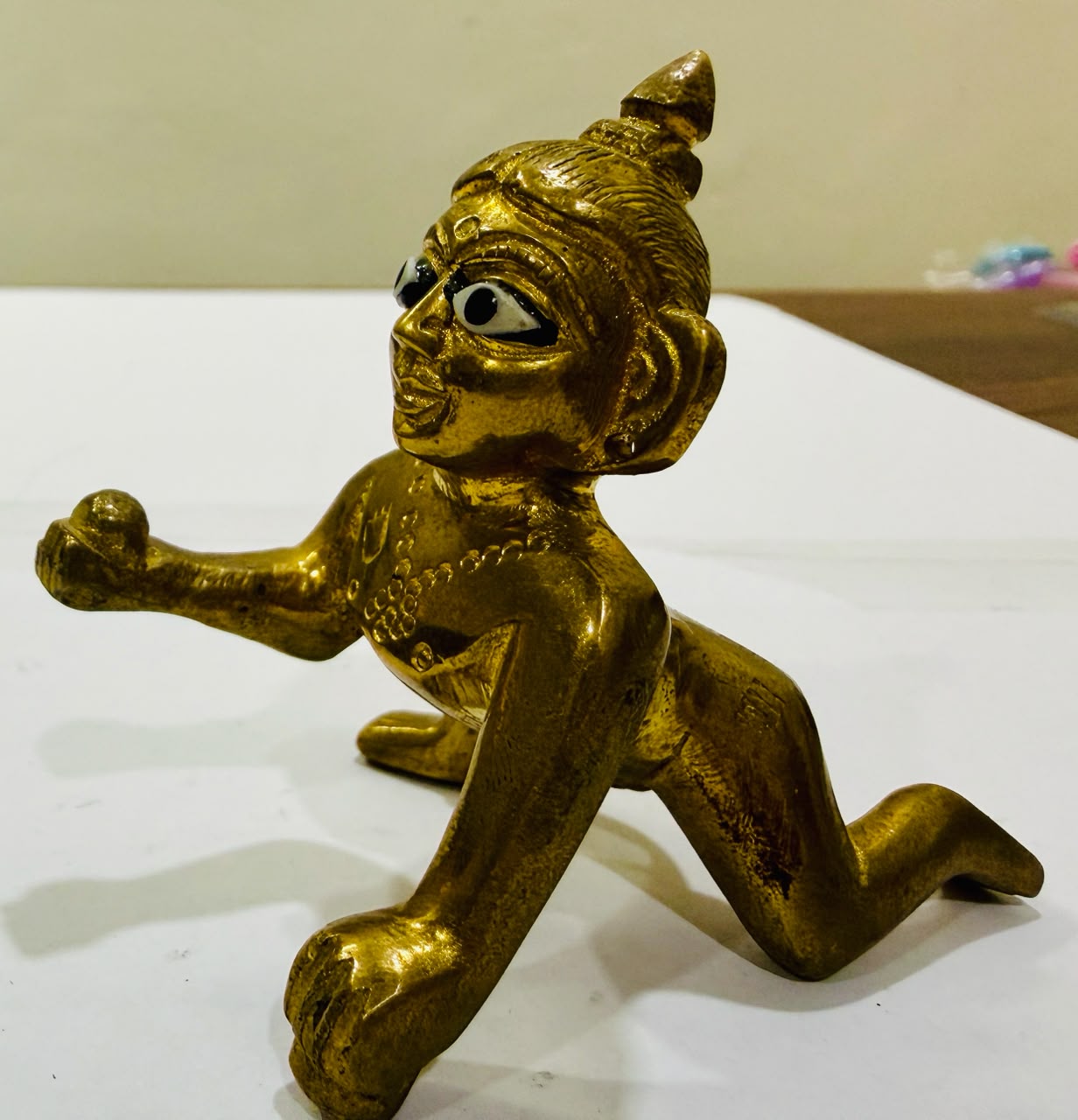 Laddu Gopal Ashtadhatu Idol – Size No. 1 5