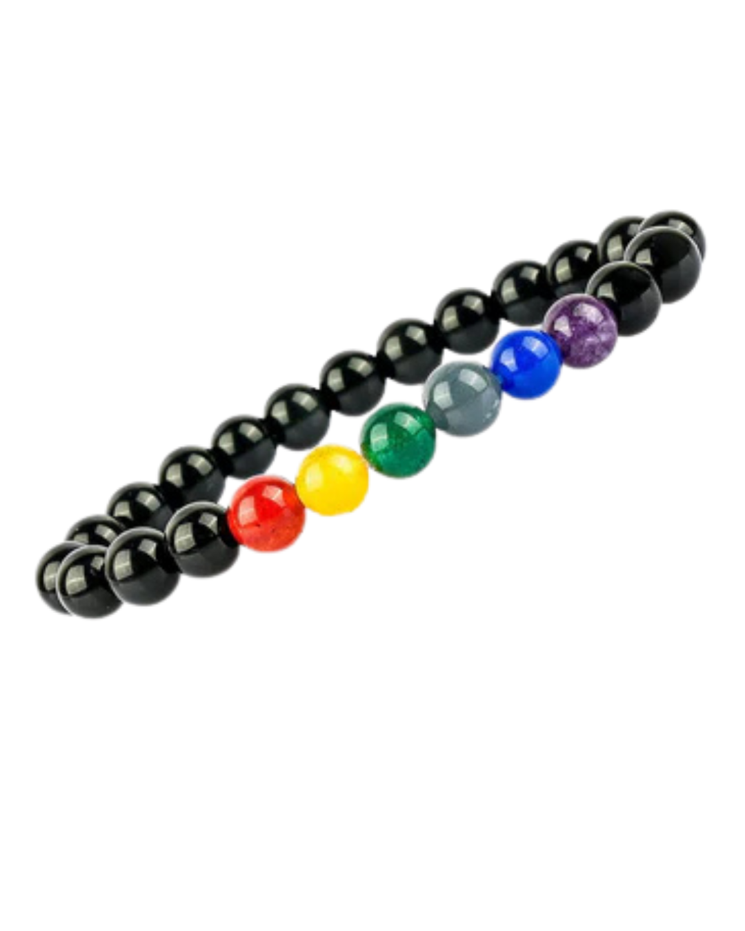 Original 7 Chakra Agate Bracelet with Certificate