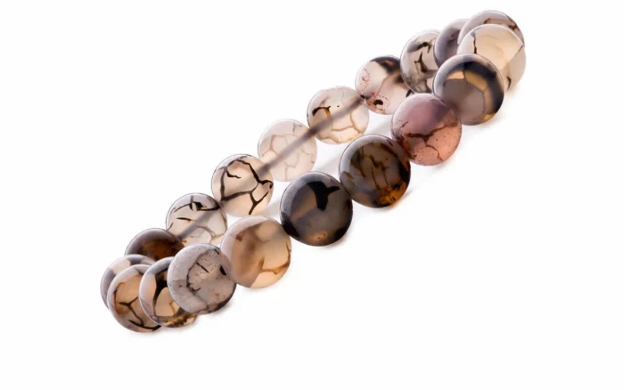 Dragon Vein Agate Bracelet