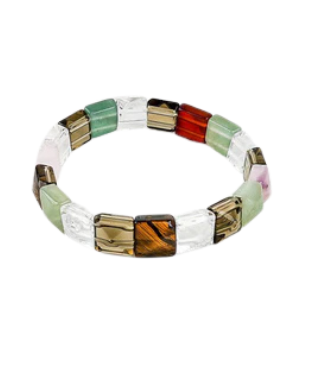 Multi Stone Pyramid Bracelet
