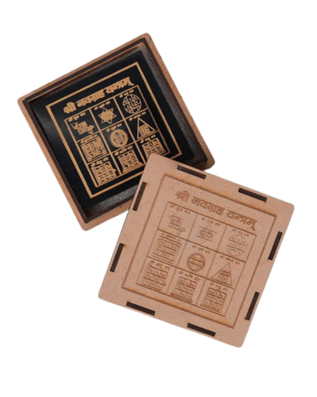 Black Agate Navgrah Yantra Plate 2