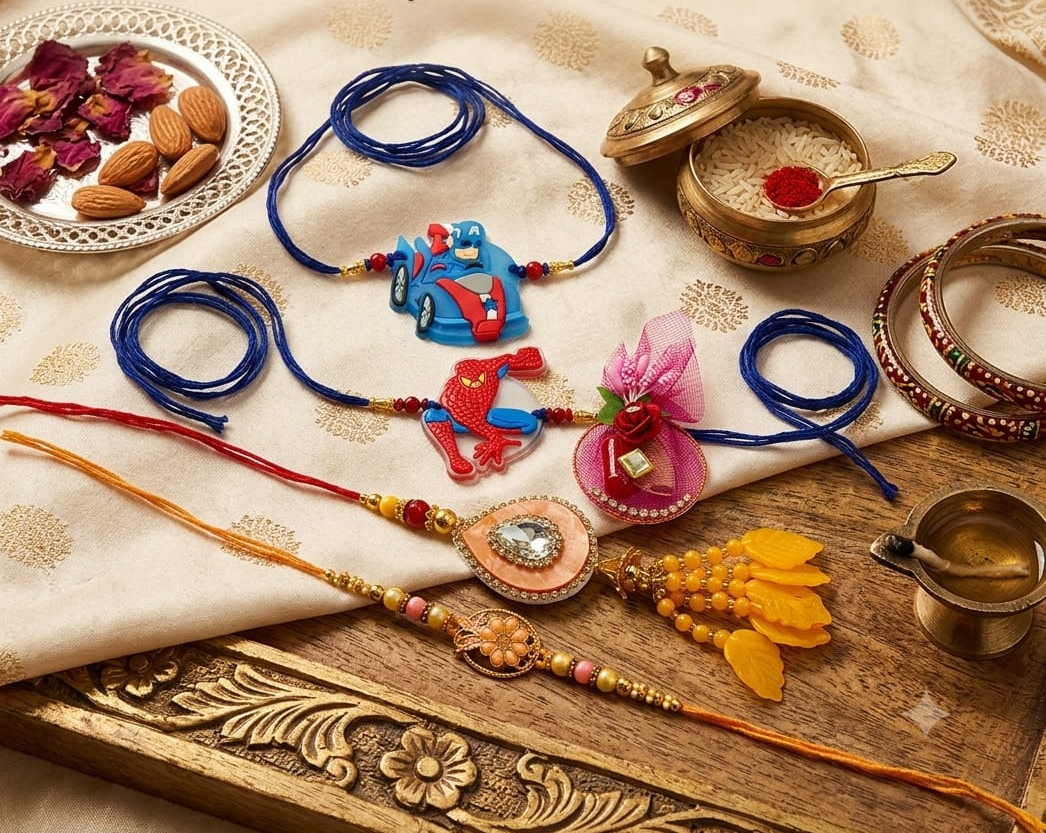 Couple Rakhi Set