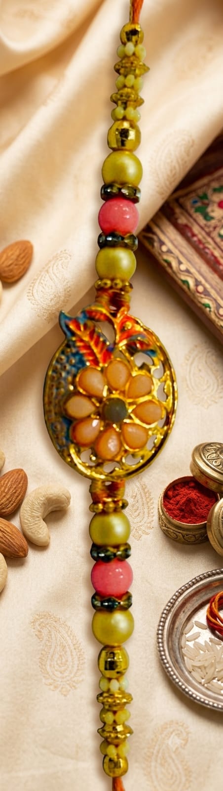 Couple Rakhi Set 6