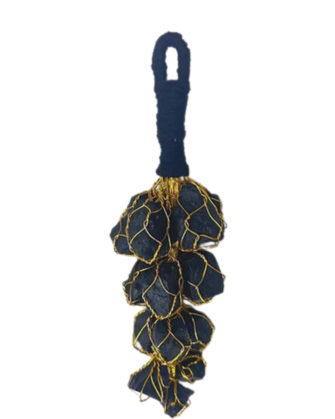Black Tourmaline Hanger | Luxury Energy Protection & Grounding Decor 2