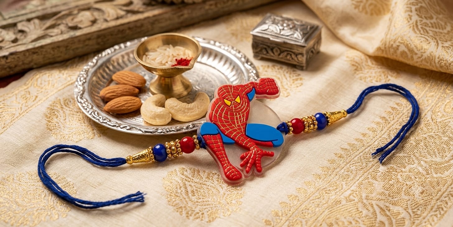 Couple Rakhi Set 4