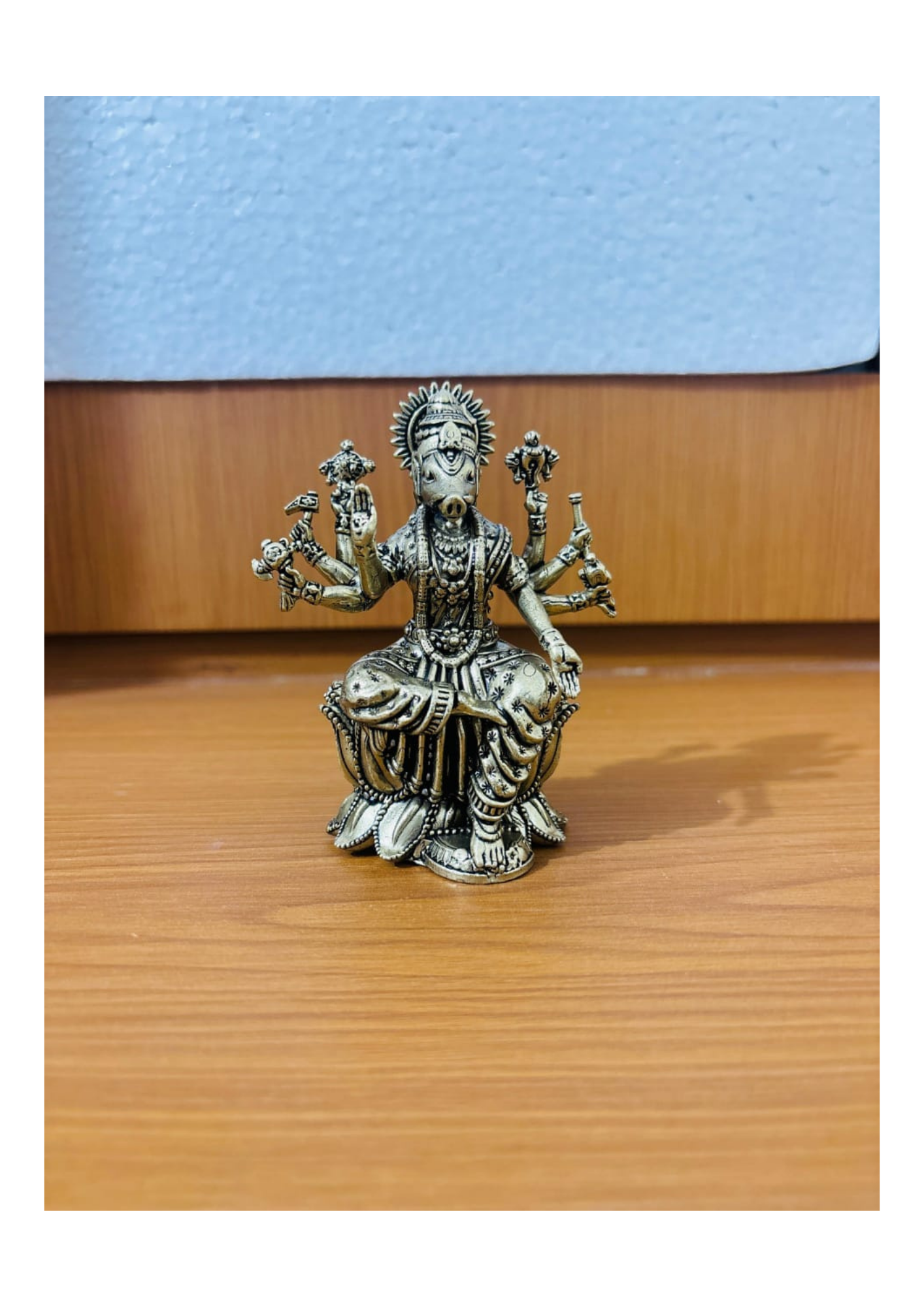 Brass Varaha (Avatar of Lord Vishnu) 3 inch 150 Gm aaprox