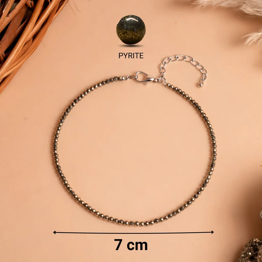Pyrite Anklet 2
