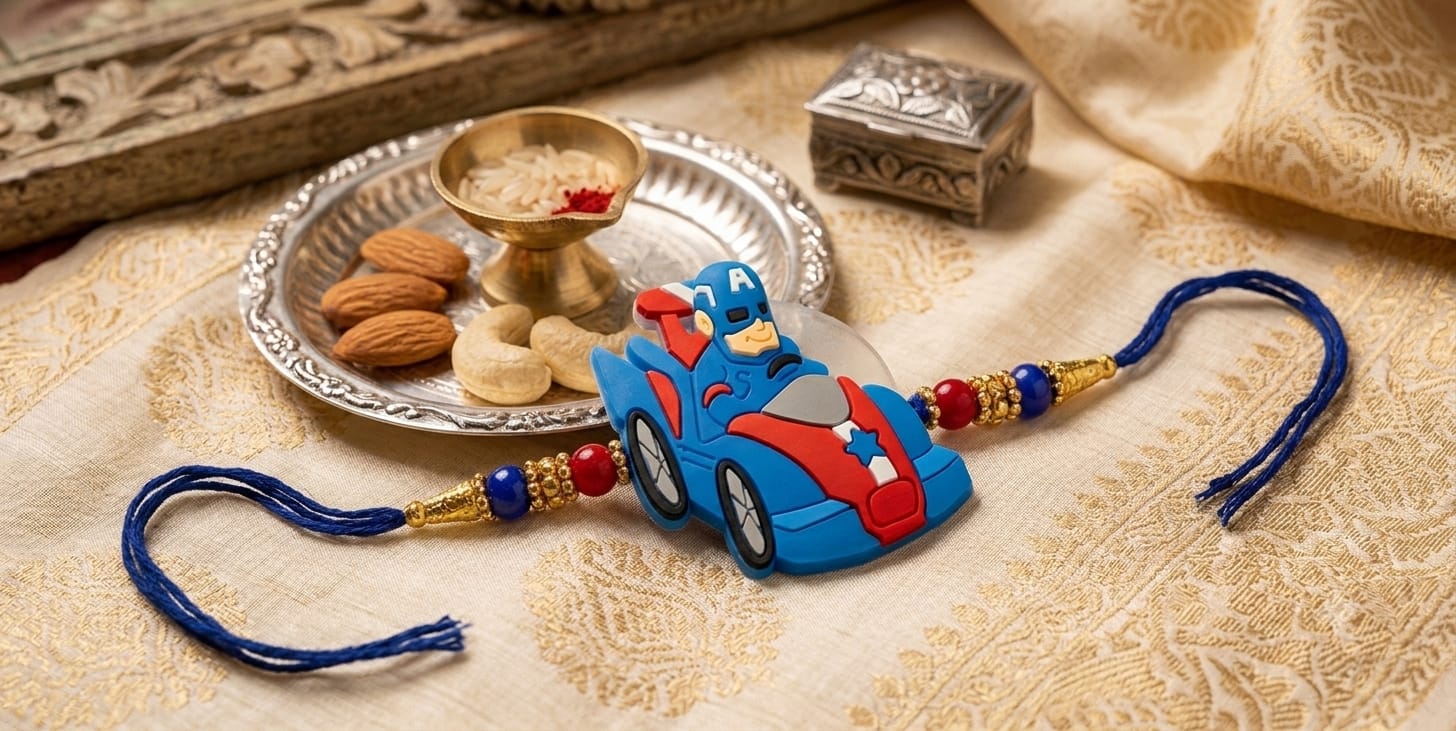 Couple Rakhi Set 3