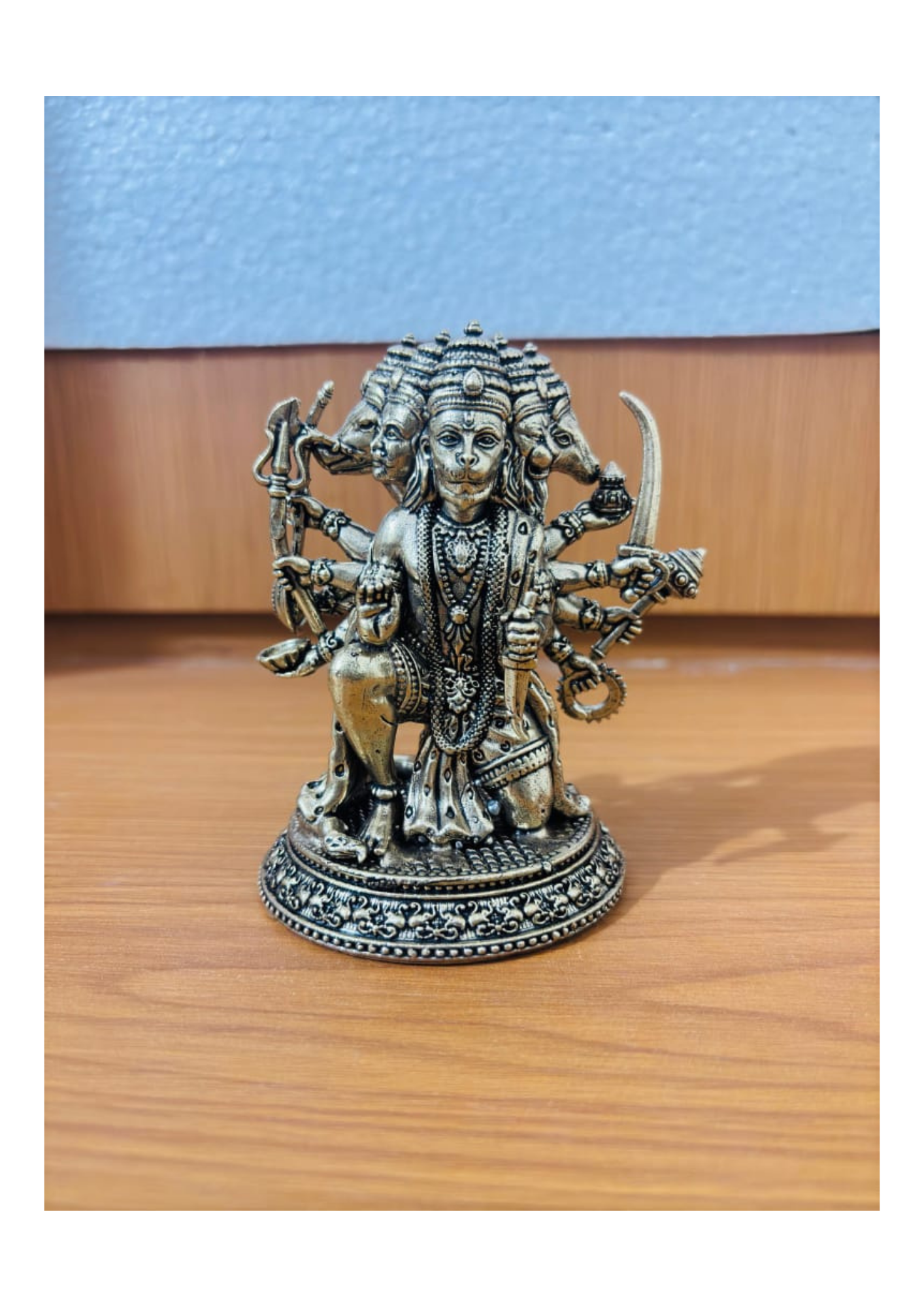 Brass Panchmukhi Hanuman – 3 Inch |149 gm  Approx