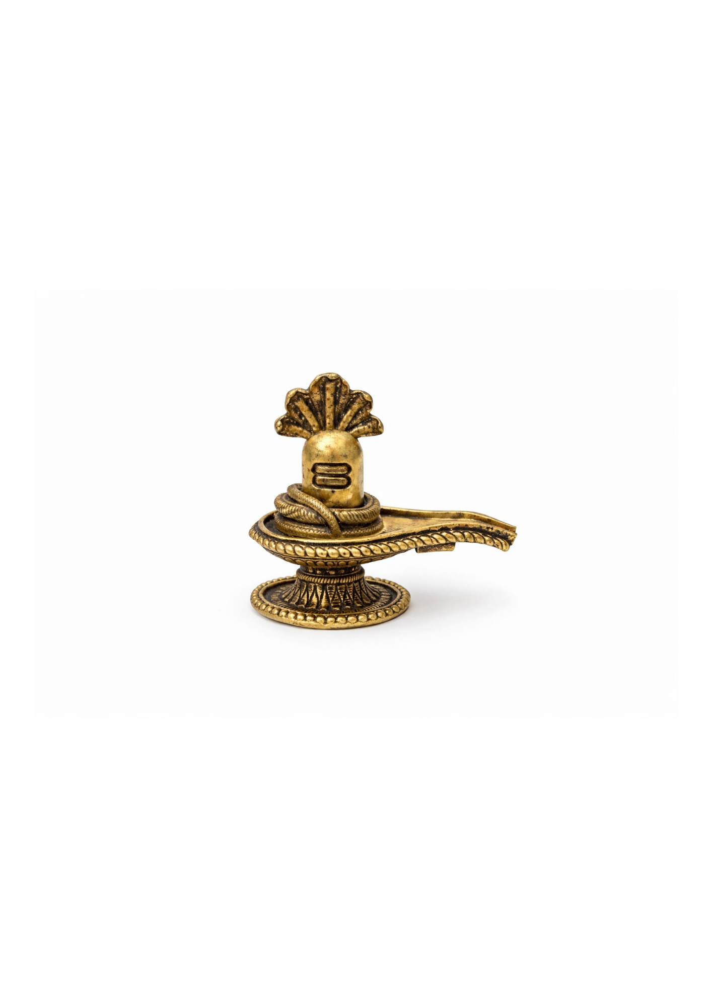 BRASS SHIVLING   5 inch 560 Gm aaprox 2