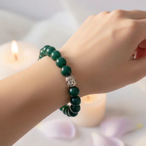 Green Jade Bracelet For Health & Wellness 2