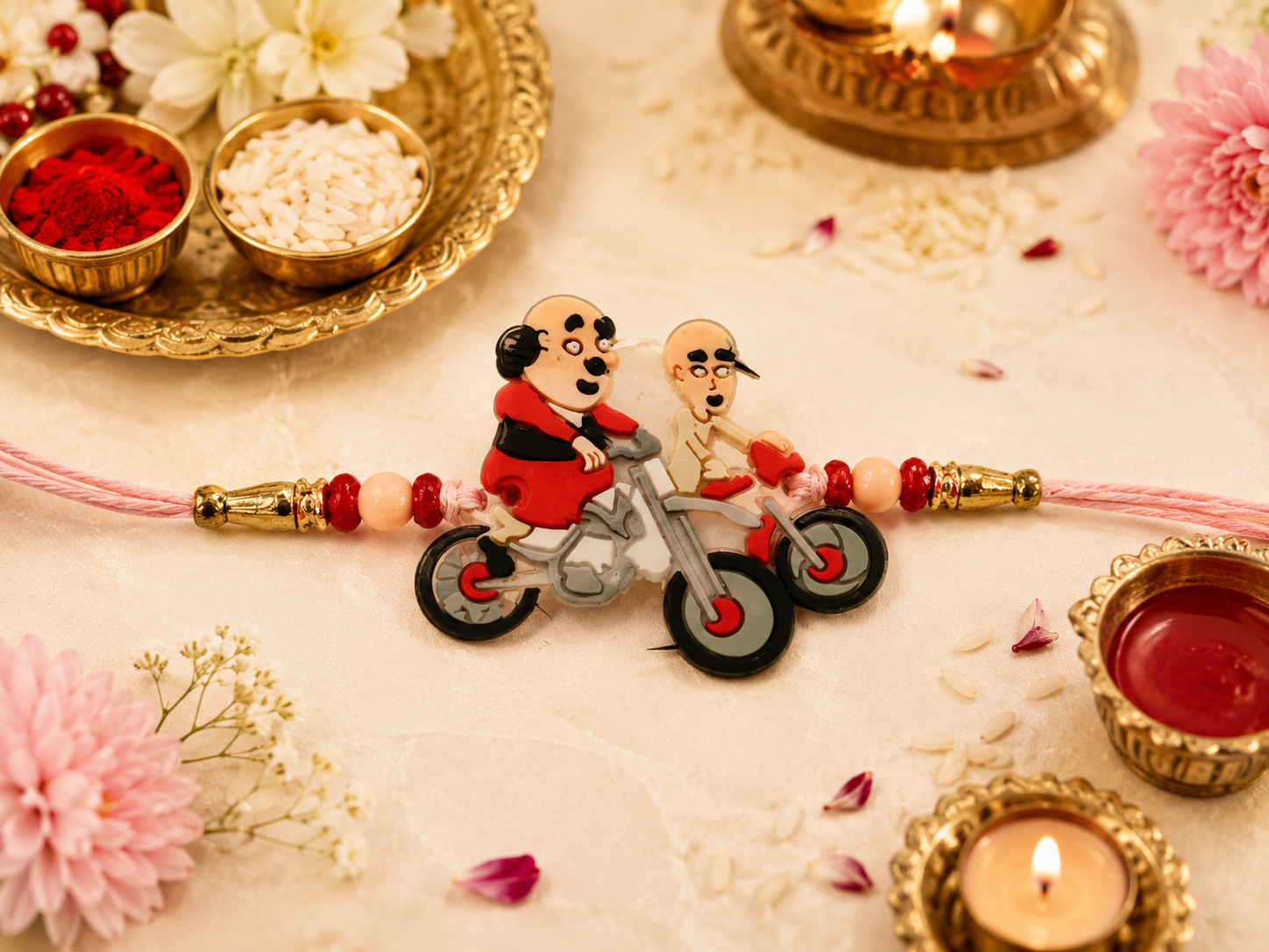  Couple Rakhi Set 2 4